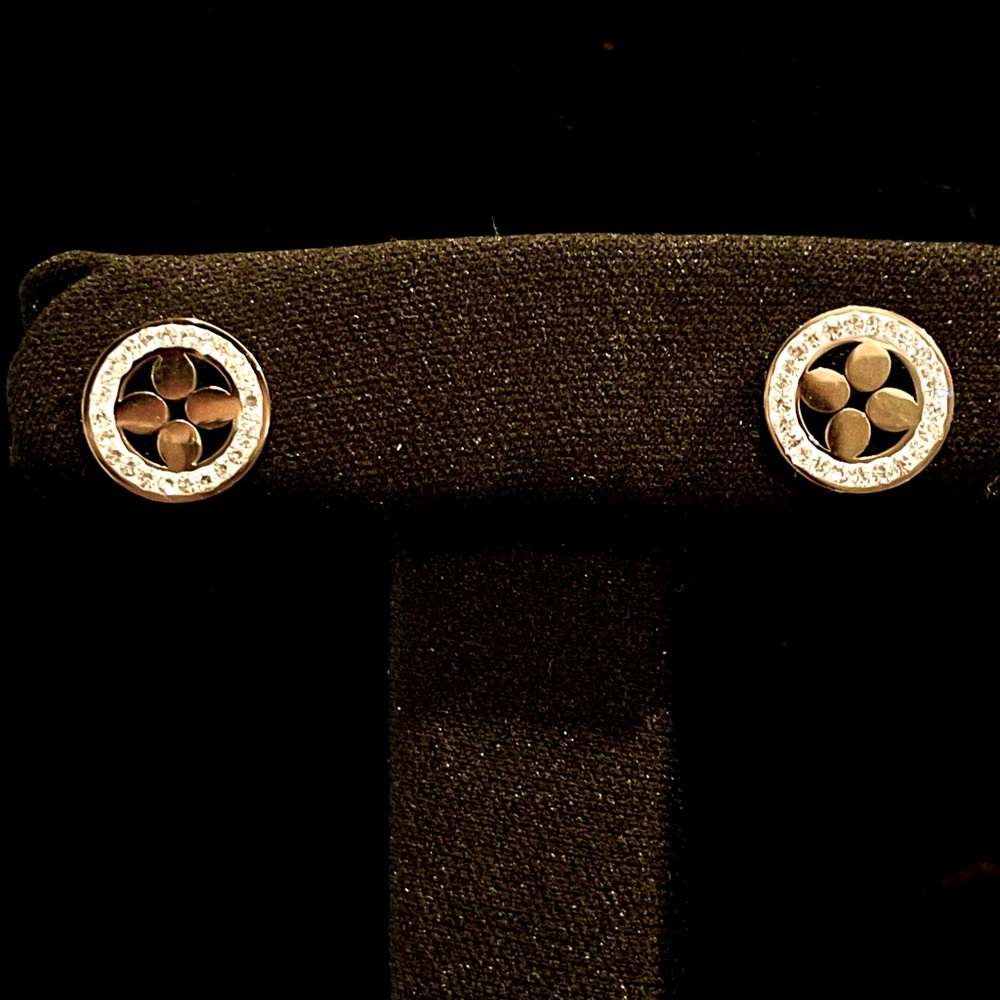 Stylish Pave earrings